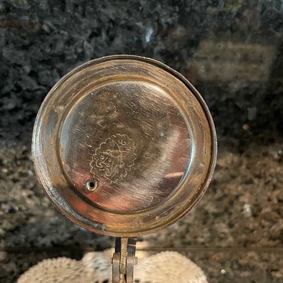 Middle Eastern Arabian
Brass Dallah Coffee Pot Arabic Islamic Silver Plate - Picture 3 of 8